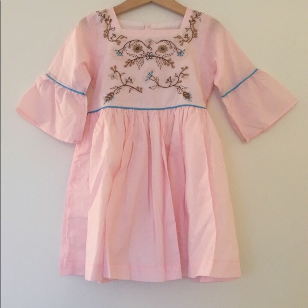 NWT Well Dressed Wolf Pink Boho 4t